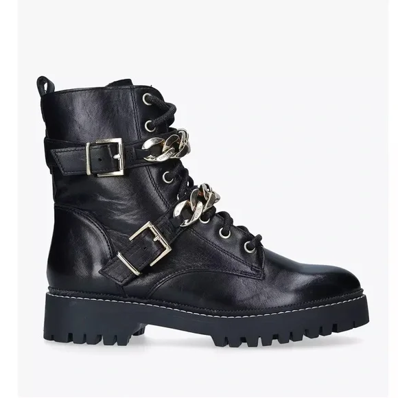 New Carvela Salute Chain Moto Boots - Picture 3 of 9